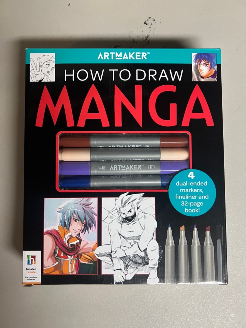 🆕 Artmaker “how to draw manga” art kit